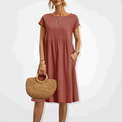Kyarra | Elegante vloeiende zomerjurk