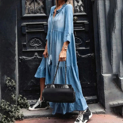 MARGHERITA | Comfortabele maxi-jurk