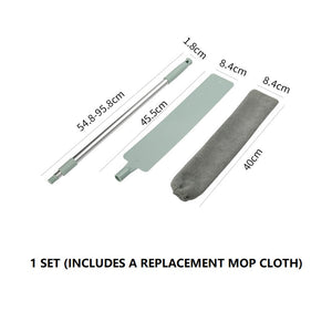 Intrekbare Microvezel Stofborstel Gap Mop