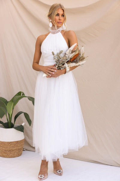 Ivana | Mouwloze Feestjurk