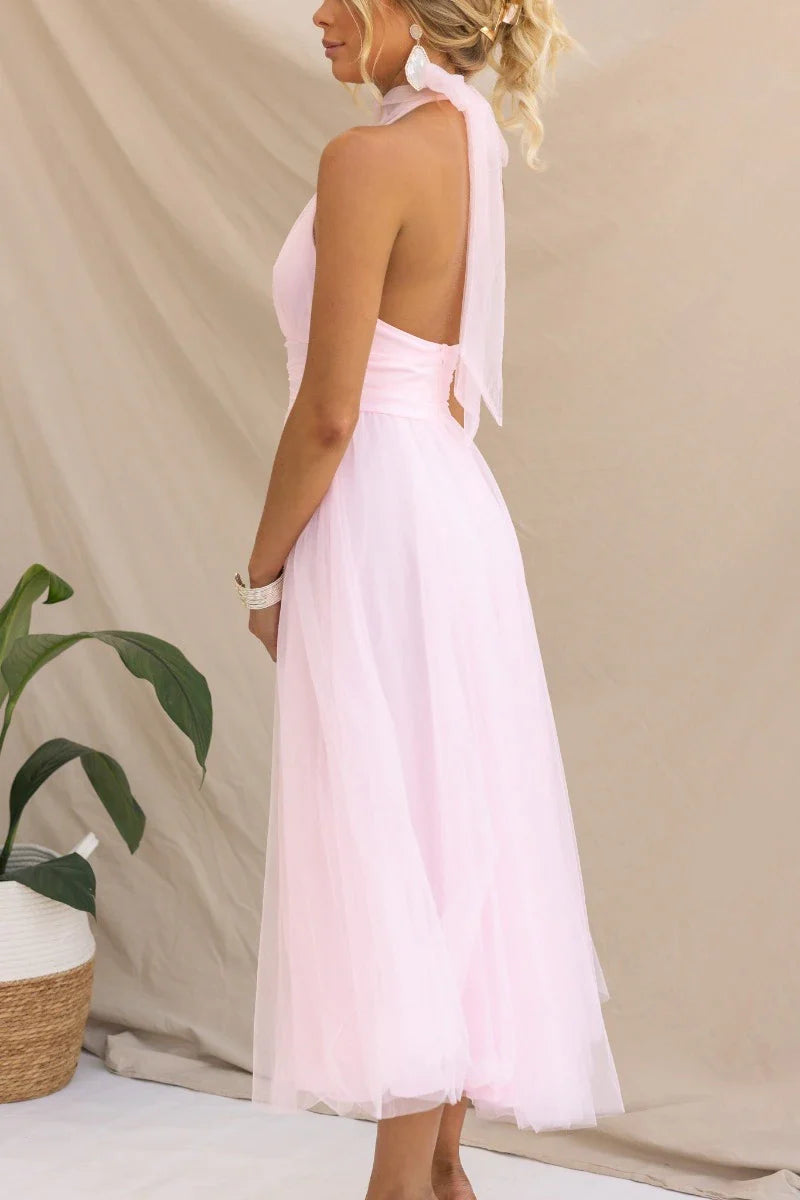 Ivana | Mouwloze Feestjurk