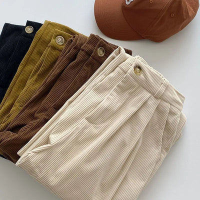 Sloan | Dames corduroy broek