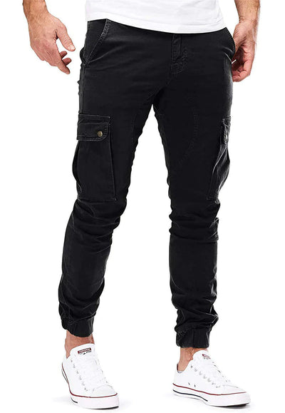 Abe | casual sportieve cargo broek