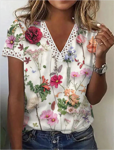 Chantal | Kanten T-shirt