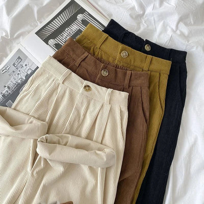 Sloan | Dames corduroy broek