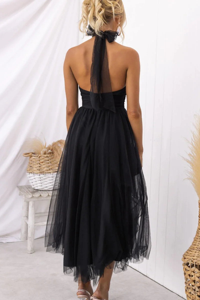 Ivana | Mouwloze Feestjurk