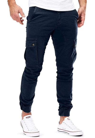 Abe | casual sportieve cargo broek