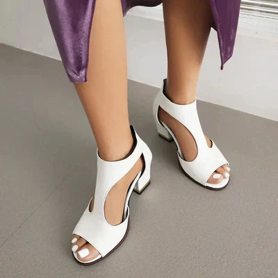 Belise | Sandalen met orthopedische hak