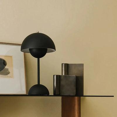 Draadloze paddenstoel lamp