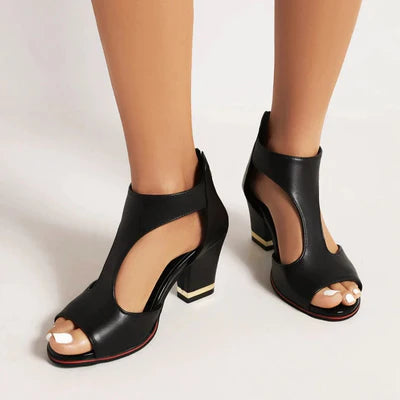 Belise | Sandalen met orthopedische hak
