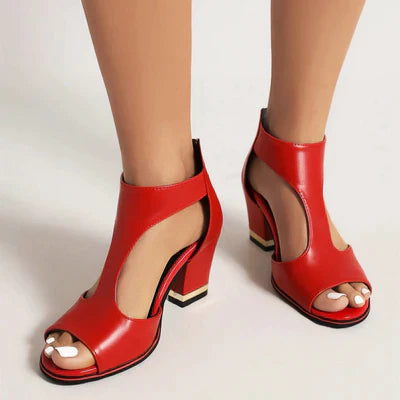 Belise | Sandalen met orthopedische hak