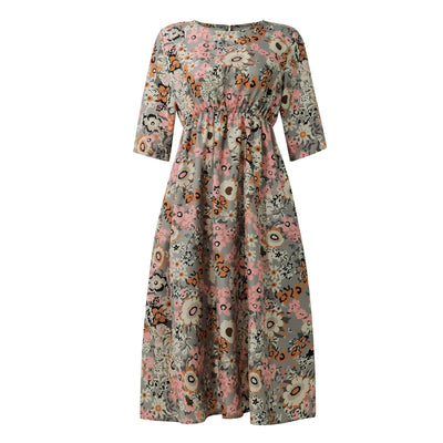 Alisa™ | Zomerjurk met bloemen