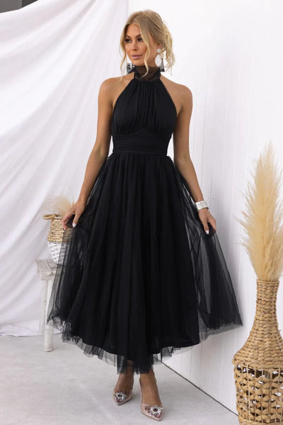 Ivana | Mouwloze Feestjurk