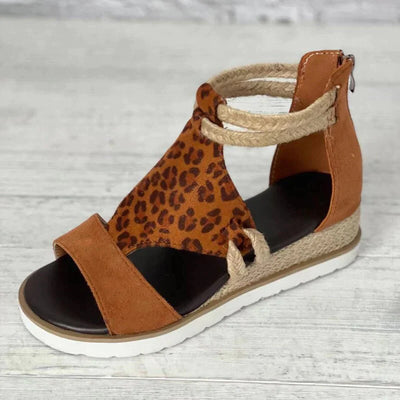 Hoge Sandalen met Open Teen