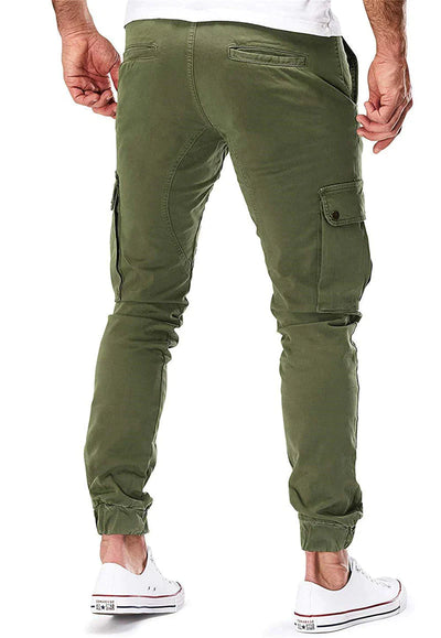 Abe | casual sportieve cargo broek