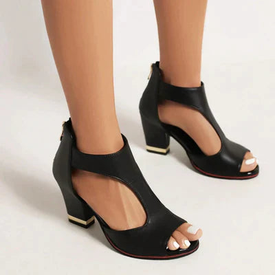 Belise | Sandalen met orthopedische hak