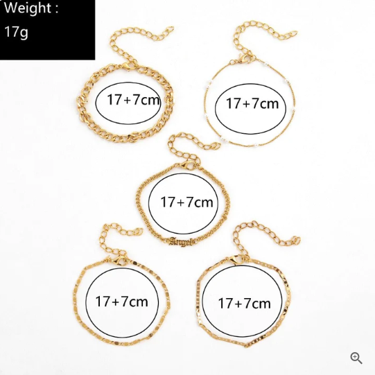 Varine® | 5-delige armbanden set