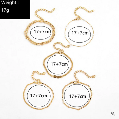 Varine® | 5-delige armbanden set