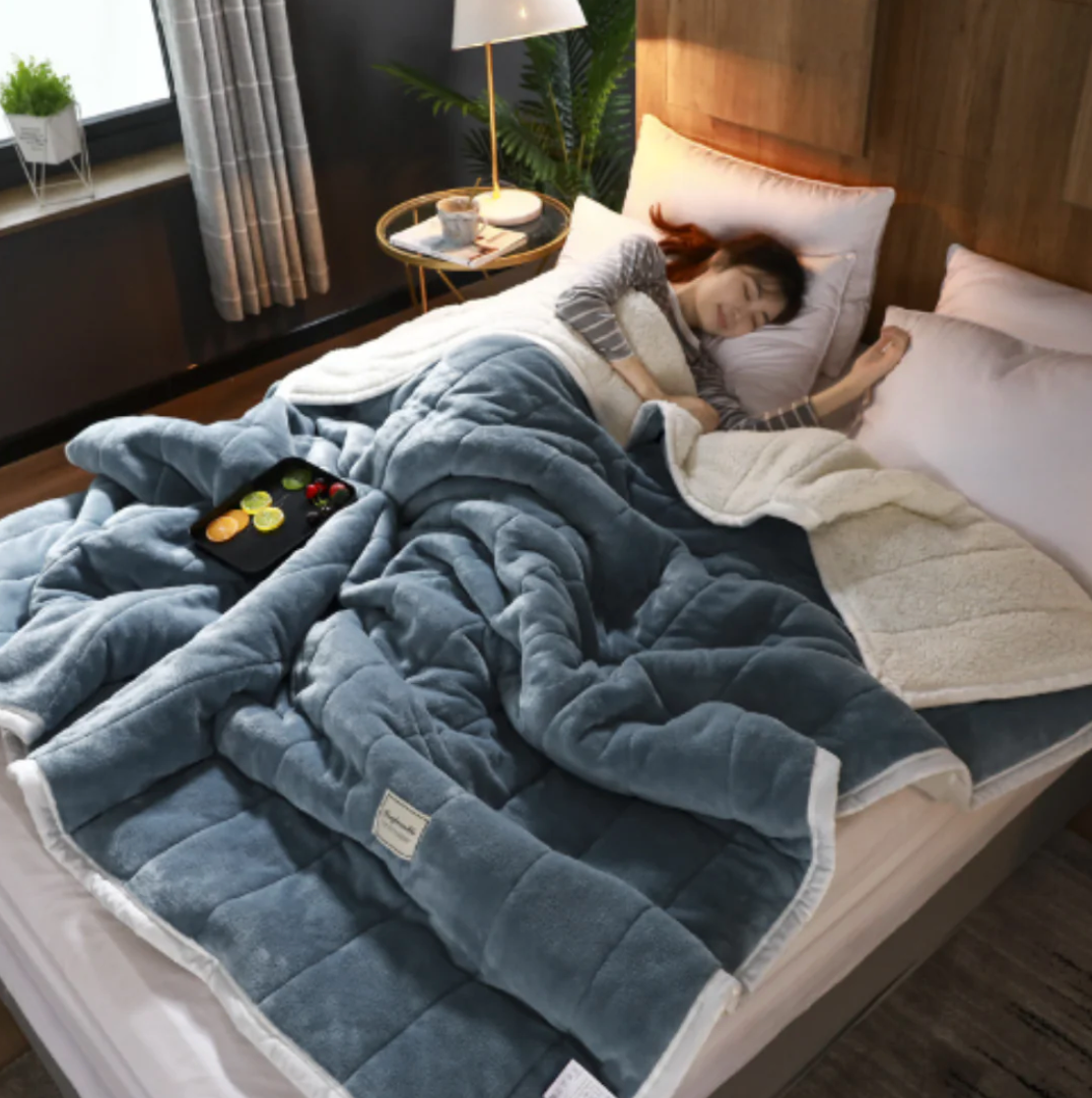 Cozysheet | Het fijnste Driedubbele dikke deken voor in de herfst en winter!