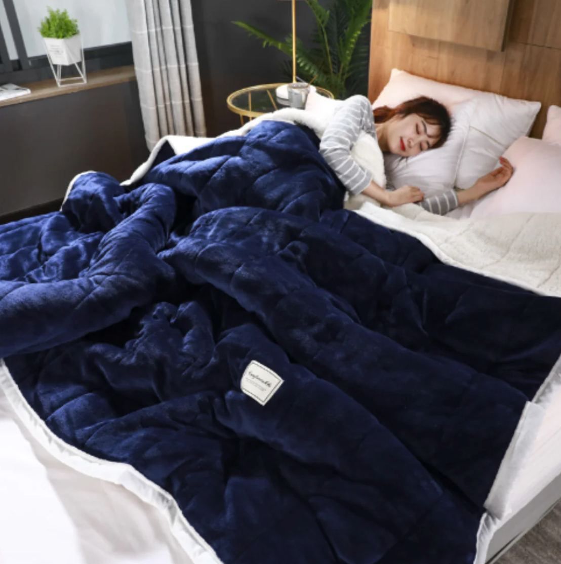 Cozysheet | Het fijnste Driedubbele dikke deken voor in de herfst en winter!