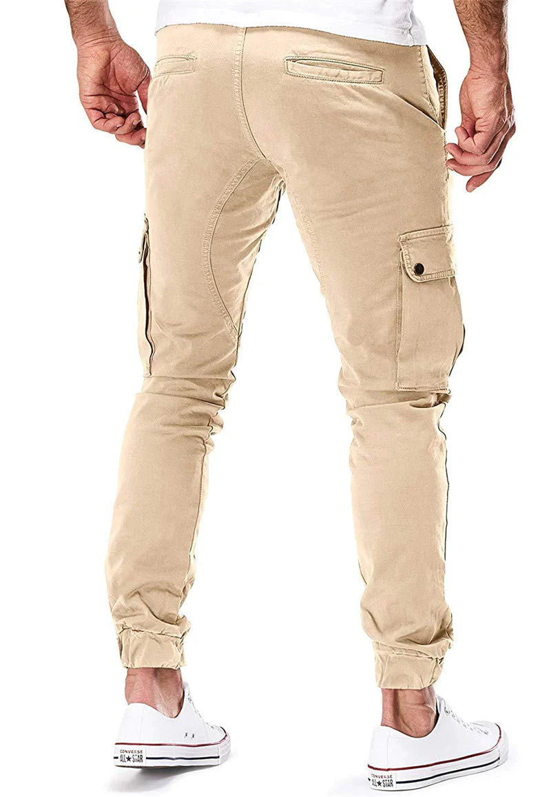 Abe | casual sportieve cargo broek