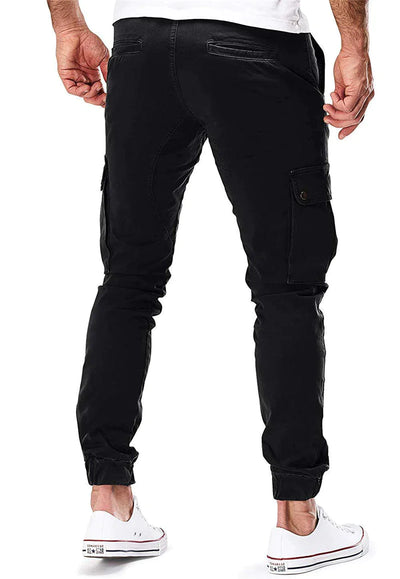 Abe | casual sportieve cargo broek