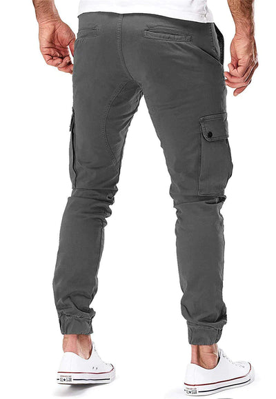 Abe | casual sportieve cargo broek