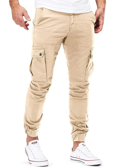 Abe | casual sportieve cargo broek