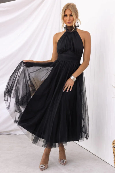 Ivana | Mouwloze Feestjurk