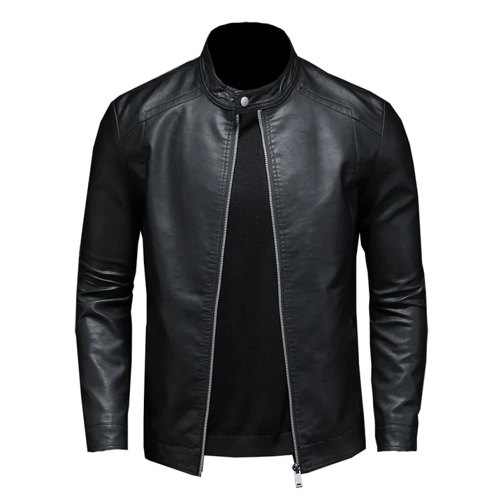 Elegante LEREN JAS