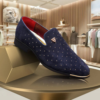 Heren Loafers met stippen