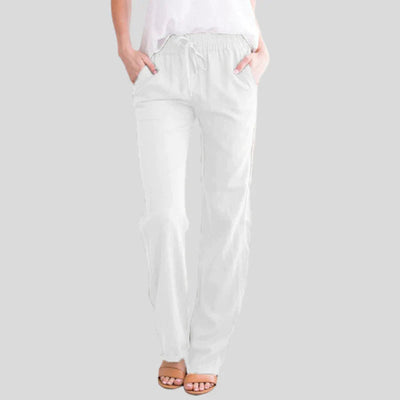 Mira™ | Comfortabele katoenen broek met elastische tailleband