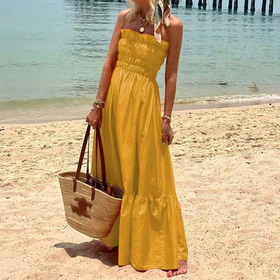 Strapless, Mouwloze Zomerjurk