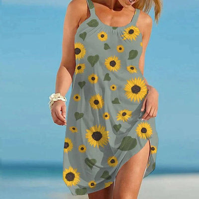 Vintage zomer Boho jurk