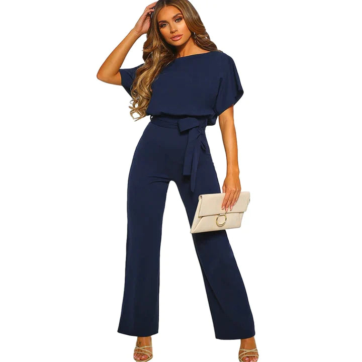 OUGES Dames Zomer Jumpsuit Overall Lang Broekpak Casual Playsuit Romper met Zakken(Groente, L OUGES Dames Zomer Jumpsuit Overall Lang Broekpak Casual Playsuit Romper met Zakken(Groente, L
