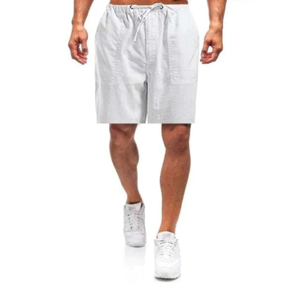 Heren Casual Linnen Korte Broek