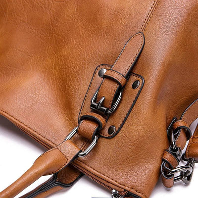 LeatherLux® | Retro Handtas