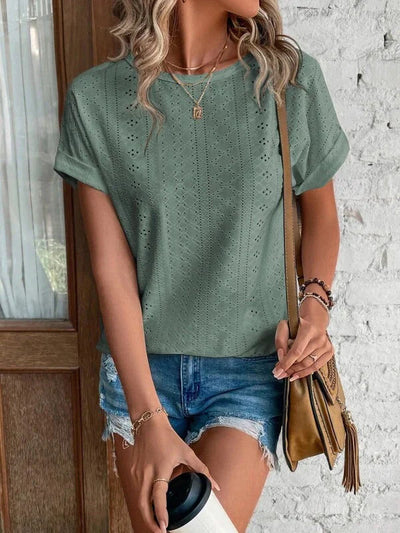 Samara™ | Elegant T-shirt van katoen