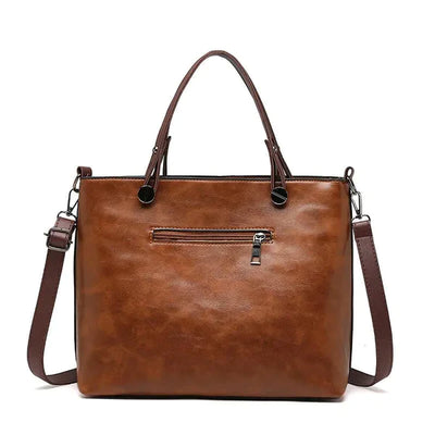 LuxoraLeather® | Dames Vintage Leren Schoudertas