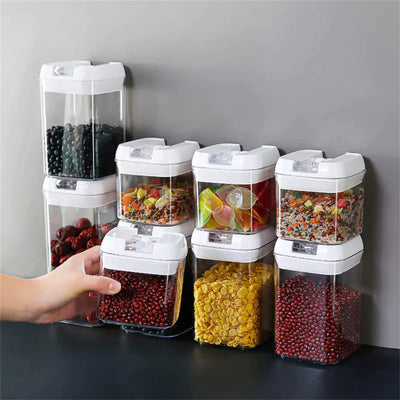Keuken Organiser | Set van 4 Voedselcontainers