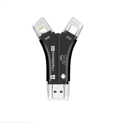 4-in-1 iFlash Drive Kaartlezer