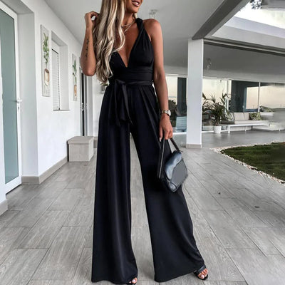 VICTORIA | ZOMERSE JUMPSUIT MET WIJDE BROEK