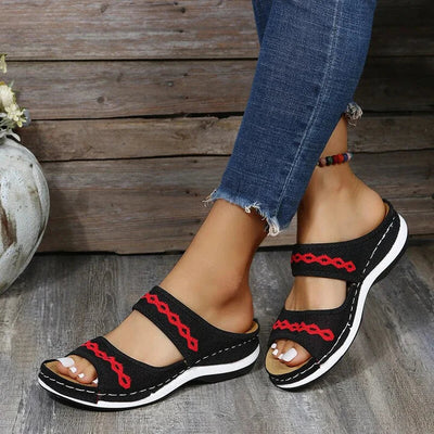 Mindy | de orthopedische leren sandalen