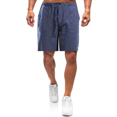 Heren Casual Linnen Korte Broek