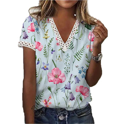 Chantal | Kanten T-shirt