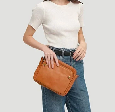 Viana | Leren Crossbody Tas
