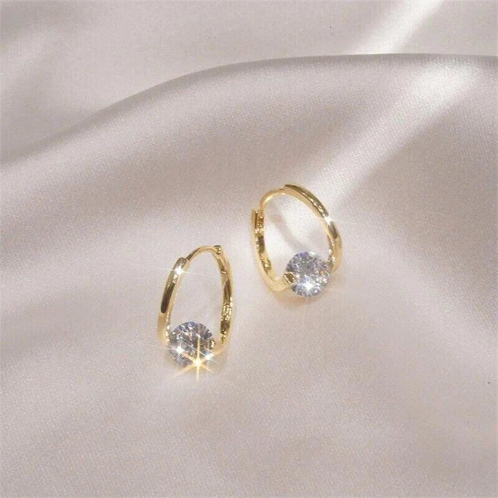 Diamanten oorbellen | 1+1 GRATIS