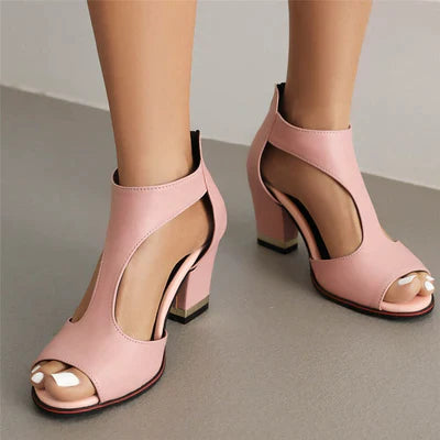 Belise | Sandalen met orthopedische hak