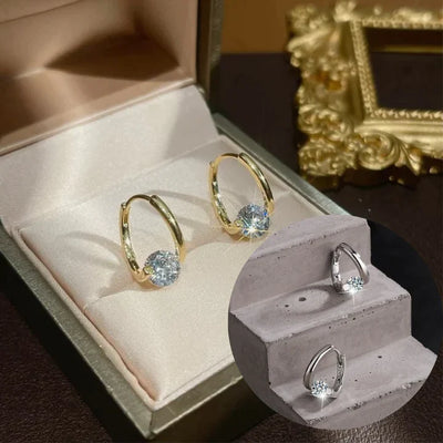 Diamanten oorbellen | 1+1 GRATIS