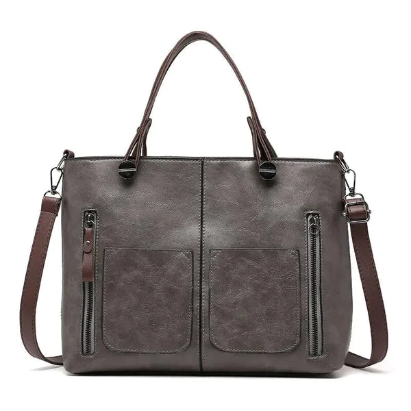 LuxoraLeather® | Dames Vintage Leren Schoudertas